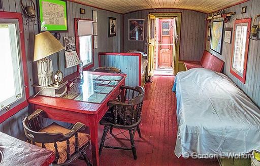 Old Caboose Interior_DSCF03766-7.jpg - Photographed at the Railway Museum of Eastern Ontario in Smiths Falls, Ontario, Canada.